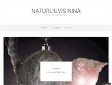 Tablet Screenshot of naturligvisnina.dk